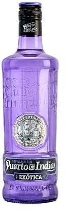 Gin Puerto de Indias - Blackberry Premium Gin - with Natural Blackberries - 70cl - 37.5%