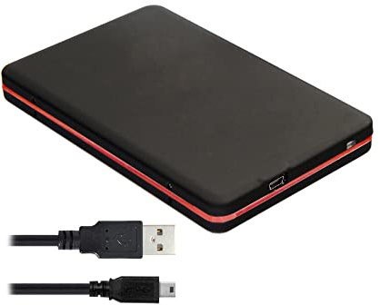 NFHK USB2.0 480Mbps to 1.8 inch Micro SATA 16pin 7+9 SSD HDD External Hard Disk Enclosure