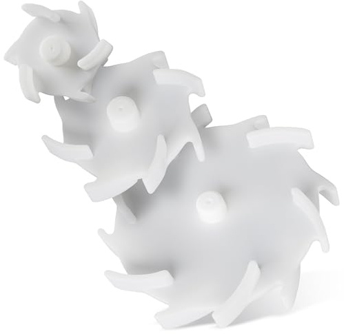 epoxid1® Rührstab für Bohrmaschine & Akkuschrauber | Epoxidharz und Farb-Mixer | Schnelle & blasenfreie Vermischung | Resin und Farbrührer Zubehör | (Stab 500mm (Ø10mm) + 3x Scheibe 100mm)