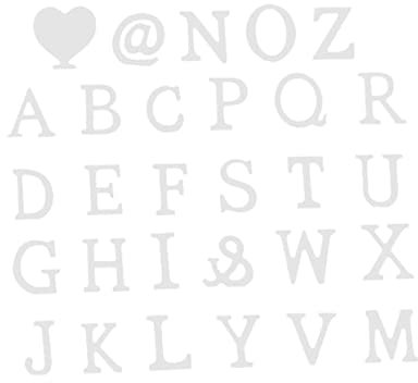 Alipis 29stücke Teiliges Holzbuchstaben Hohe Weiße Alphabetische Dekoration Für -innenraumgestaltung Und Hochzeitsfeiern Vielseitige Holzornamente Für Kreative Projekte