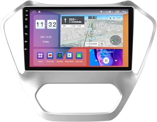 Generico Autoradio Android 12.0 per MG GT 2014-2016 Navigazione satellitare GPS 9'' Touchscreen 2 DIN unità Principale Lettore multimediale Ricevitore FM BT Supporta con 4G 5G WiFi SWC DSP Carplay M3