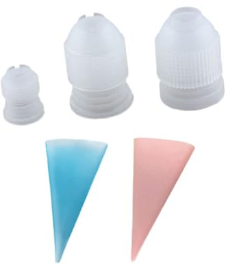 POPETPOP 1set Sacchetti Per Decorare Torte Utensili Per Con Accessori Completi Facili Da Usare Per Creazioni Uniche Di Dolci e Cake Design
