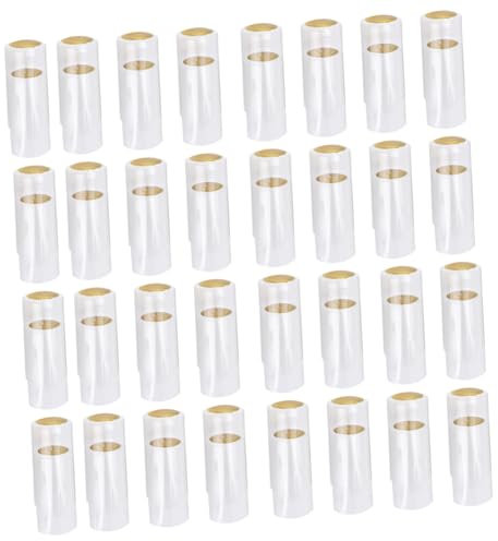 Ciieeo 100 Pièces Capsules Thermorétractables pour Bouteilles de Vin Plastiques pour Bouteilles pour Maisons de Vin et