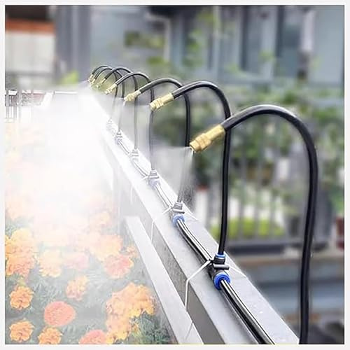360° Curved Automatic Garden Irrigation System, Adjustable Nozzle with Flexible Tubing for Efficient Lawn, Flower Bed & Greenhouse Watering
