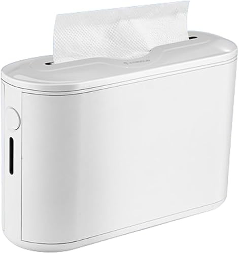 Coutertop Had Handtuch-dispeser Desktop-mehrfach-papierhandtuch-dispeser Mit Sichtbarer Witwe Kunststoff-papierhandtuchhalter-Box Für Kitche, White