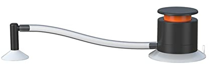 AKLOSIPY Kit de Réparation de Pare-Brise de Voiture, Outil de Réparation de Fissures de Pare-Brise avec Tuyau en Silicone et Double Ventouses, pour Fissures en Demi-Lune, Toiles