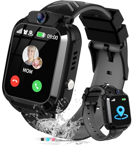 JUBUNRER Montre Connectée Enfant Traceur GPS Enfant