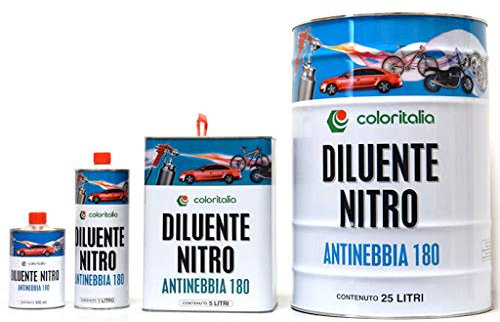 Diluente Nitro 180 ANTINEBBIA uso professionale (5 Litri)
