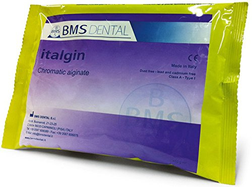 Alginato cromático Italgin para huellas dactilares, moldes de alta precisión para dentista, odontotecnico, bolsa de 450 g