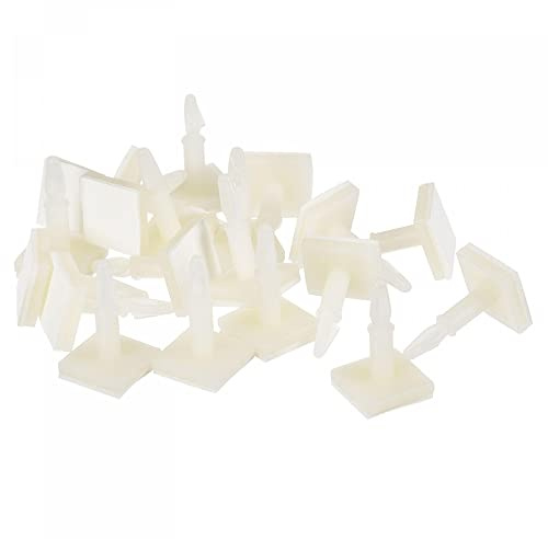 sourcing map 20 Pack Klebende PCB-Abstandshalter Kunststoffsäule 12,6mm | Für Leiterplatte