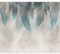 murando - Carta da parati Piuma 400x280 cm - Fotomurali in TNT Murale alla moda Decorazione da Muro XXL Poster Gigante Design Cameretta Carta per pareti Boho Astratto Ornamento turchese n-C-10004-a-a