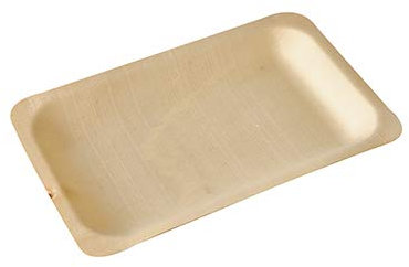 Papstar Assiette en bois pur