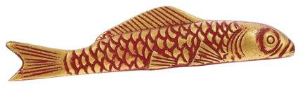 Warmhm Briefbeschwerer Für Kalligraphie Dekorativer Pinselhalter Karpfenförmiger Briefbeschwerer Zum Basteln Aus Hochwertigem Material Kompakt Und Leicht