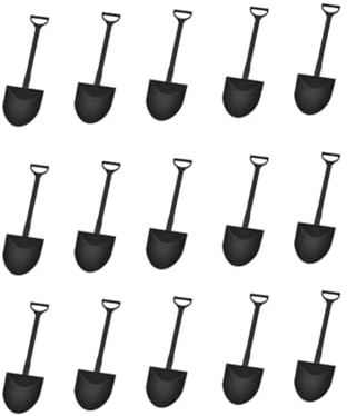 Aliotech 30PCS Plastic Mini Ice Cream Dessert Spoon Shovels Pudding Yogurt Spoons for Family or Party(30Pcs)