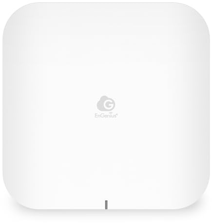 EnGenius Wireless Access Point Cloud Managed Mesh AP Wi-Fi 7 Access Point | 4x4 Enterprise | 18.8 Gbps | Tri-Band | 10GbE PoE++ | MU-MIMO | OFDMA | Qualcomm Powered - ECW536