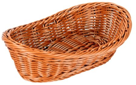 Cestini per pane in vimini intrecciati Organizer da tavolo Cestini da portata per frutta, verdura e snack da ristorante Cestini per pane in vimini Piccoli cestini per il pane per tavolo