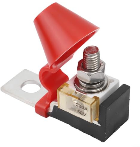 Morsettiera fusibile batteria con copertura isolante per una maggiore sicurezza nei veicoli (200A)