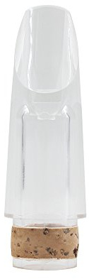 Jeffergarden Upgrade -Ersatzklarinette Mundstück, Klares BB Transparentes Mundstück für BB -Klarinette mit Kork, Gute Klangqualität