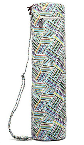 TEHOSM Yogamatten-Tasche, große Yoga-Tasche, Tragetasche, Mattenhalter mit großer Tasche und Reißverschlusstasche, passend für die meisten Matten