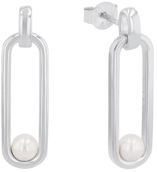 S.Oliver Damen-Ohrhänger 925er Silber One Size 88639693