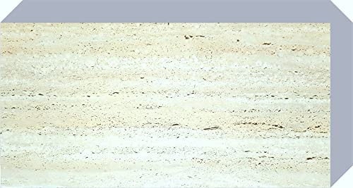 Fliesana Piastrelle in vinile arenaria/travertino con guarnizione a lamina - 5 pezzi