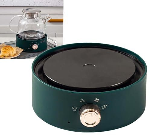 Mini estufa eléctrica, placa eléctrica, calefacción vertical de 360 grados, placa caliente portátil para encimera para el hogar, café, té, calentador de agua, placa caliente pequeña, mini placa cali