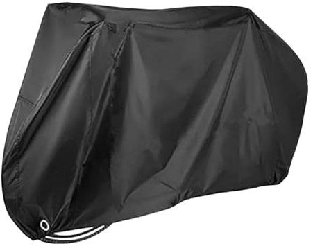 Wasserdichte Fahrradabdeckung – 210D Oxford Motorradabdeckung | Wasserdichte Outdoor-Abdeckung für Berg-, Straßen-, Stadt- und Elektrofahrräder | 78,7 x 27,6 x 43,3 Zoll mit Schlossloch | Ideal für de
