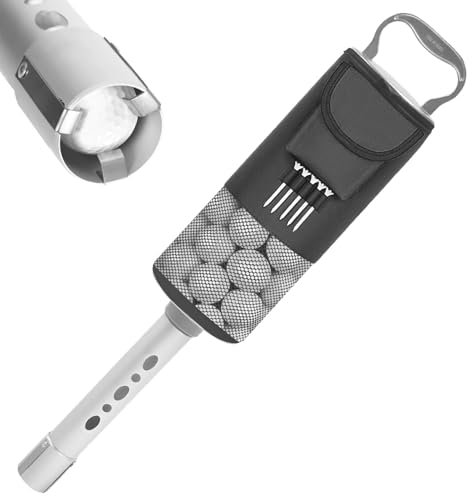 Generisch Golfball-Shagger, Golfball-Pick-up-Sammler,Golfballschlauch-Aufbewahrungstasche | Golfballröhren-Aufbewahrungstasche