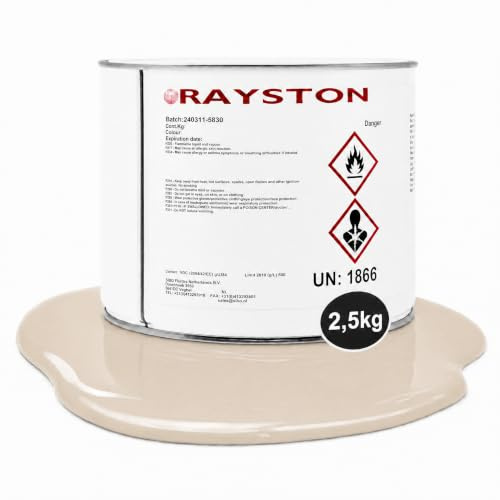 VIALIA Impermax Flüssige Teichfolie 2,5 kg, Sand RAL 1014 | Flüssigkunststoff zur Teichabdichtung & Reparatur – 400% elastisch, nahtlos, UV-beständig, schnelltrocknend