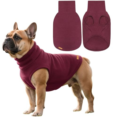 Mosucoirl Sweater für Hunde Pullover Hundebekleidung Schildkröten Hunde Sweatshirt Dicke Warme Hundepullover Pullover Hundemantel für kleine mittlere große Hund XS-4XL