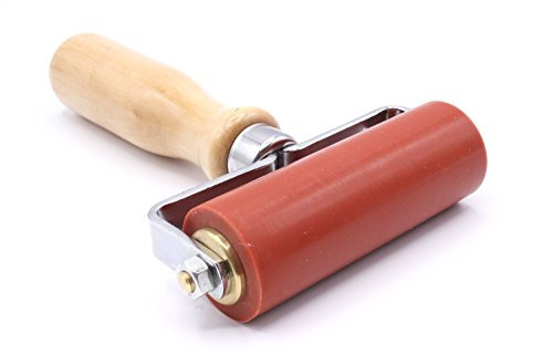 Profi Qualität Andrückrolle 90 mm Silikon Andrückwalze Andrück Rolle Druckwalze Folie Dachdecker