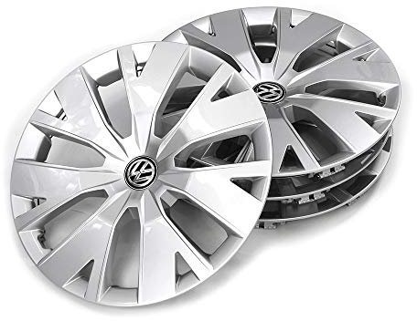 Volkswagen 2GM071456 Radkappen Radzierblenden (4 Stück) Stahlfelgen 16 Zoll brillantsilber