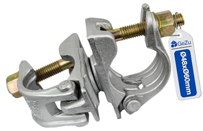 GeZu Impex Reduzier Drehkupplung SW 22 Feuerverzinkt 48 x 60 mm Gerüstkupplung Gerüstschelle
