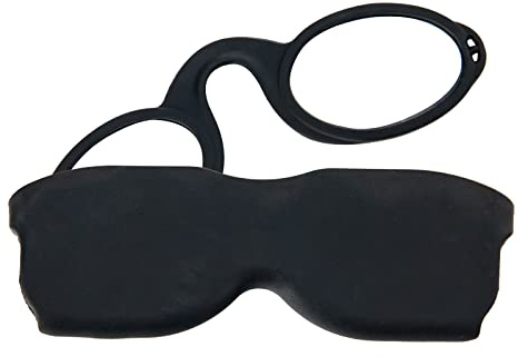 MMOWW Occhiali da lettura per uomo e donna, mini clip Nose compatti leggeri, stile retrò, antiscivolo, in silicone