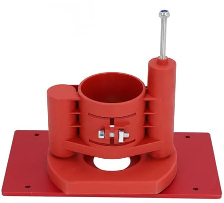 Sistemas de Elevación de Enrutador, Base de Elevación de Placa de Inserción de Mesa para Espigar, Ranurar y Biselar, Aplicable a Fresadoras Pequeñas