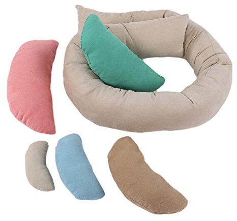 Newborn Infant Photography Posing Pillow Set, Cute Baby Photo Prop Pillows, Baby Photography Cushion, Infant Posing Pillow, Soft and Breathable Newborn Photography Pillow