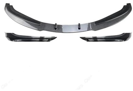 Frontspoiler Lippe Für B&MW 3 Serie E90 E91 320i 318i 320d Für LCI Auto Vordere Stoßstange Lip Diffusor Spoiler Splitter Tuning Body Kit 2009-2012(Carbon Look)