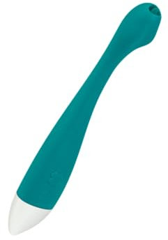 EIS, Auflegevibrator, Zungen-Vibrator aus Silikon, 17 cm, wasserdicht (IPX6), wiederaufladbar, 7 Vibrationsprogramme, hautfreundliches Silikon, ergonomisch und flexibel