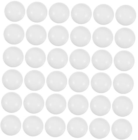 ibasenice 100stücke Tischtennisbälle Aus Kunststoff Für Übungs Und Nachtspiele Im Freien Robust Und Wiederverwendbar Für Sport Und Familienaktivitäten