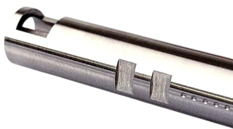 Genérico Cañón Lambda Alta precisión Airsoft - 6,05 mm diámetro Interno - 509 mm Longitud - Acero Inoxidable - Corte estándar - Compatible con réplicas eléctricas de Airsoft de Todas Las Marcas