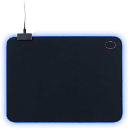Cooler Master MasterAccessory MP750 RGB Gaming Surface Mouse Pad - LED Gaming Mat with Software Customization, M: 370 x 270 x 3 mm