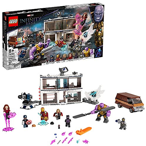 LEGO Marvel Avengers: Endgame Final Battle 76192 Collectible Building Kit; Battle Scene at The Avengers’ Compound; New 2021 (527 Pieces)