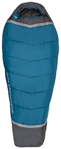 ALPS Mountaineering Blaze -20° Mummy Sleeping Bag, XL - Blue Coral/Charcoal, New