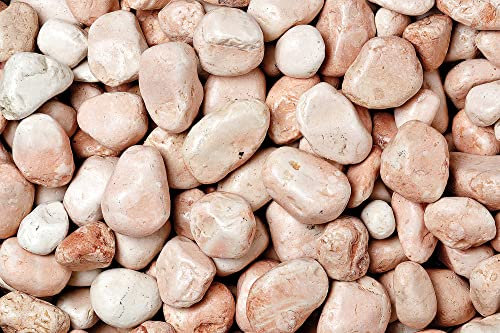 Naturìì ® 25 kg. Ciottoli rosa corallo Ciottolo arredo giardino 15-20 mm