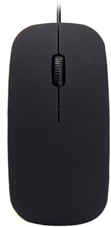 Wired Computer Mouse, USB Optical mouse for gaming,Home,Business and office work,Black Wire computer Mice Compatible with Laptop Pc Computer Mac Desktop. (New Black)