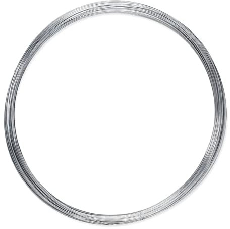 VOSS.farming verzinkter Stahldraht, 200m / 2,0mm, Weidezaundraht Weidezaun Eisendraht