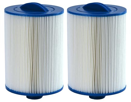 Malaka Filtro de spa compatible con PWW50P3 6CH-940 FC-0359 1-1/2 pulgadas SAE/rosca gruesa φ6 x 8 pulgadas cartucho de filtro para bañera de hidromasaje (no PWW50P4, no MPT/rosca fina), paquete de 2