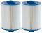 Malaka Lot de 2 filtres de Spa compatibles avec PWW50P3 6CH-940 FC-0359 SAE Filetage Grossier Cartouche de Filtre pour Spa Hot Tub