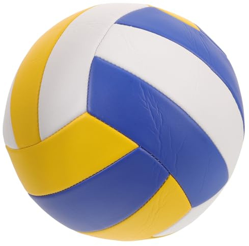 BESPORTBLE Beachvolleyball, offizielle Größe 5 Beach-Volleyball pu Practice Training Ball Trainingsball aus Leder aufblasbarer Volleyball maschinelles Nähen Sportball Sportausrüstung Trainingsgeräte