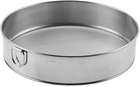 ABOOFAN 9inch Flour Sieve Stainless Steel Fine Mesh Strainer Fine Mesh Sifter for Baking Cakes Cooking Kitchen